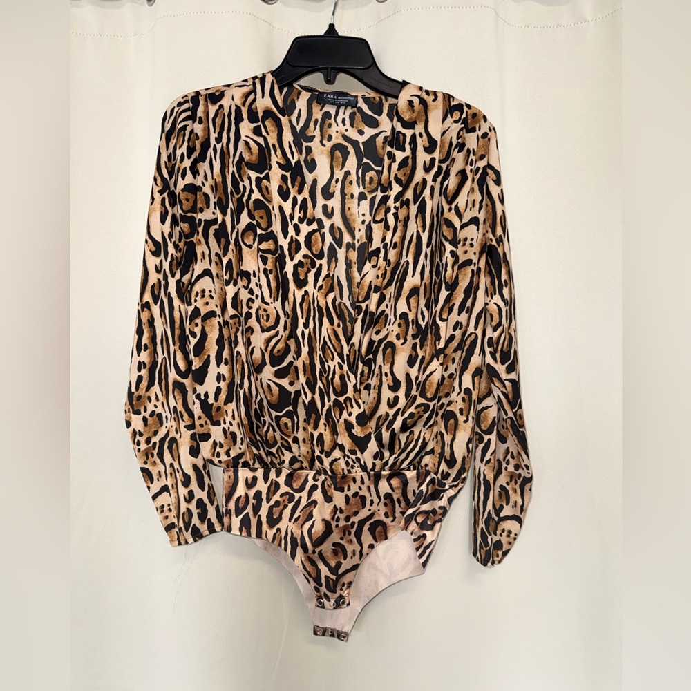 Zara Animal Print Bodysuit